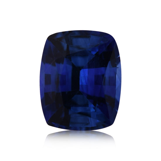 0.77 Carat Blue SRI LANKAN Cushion Sapphire