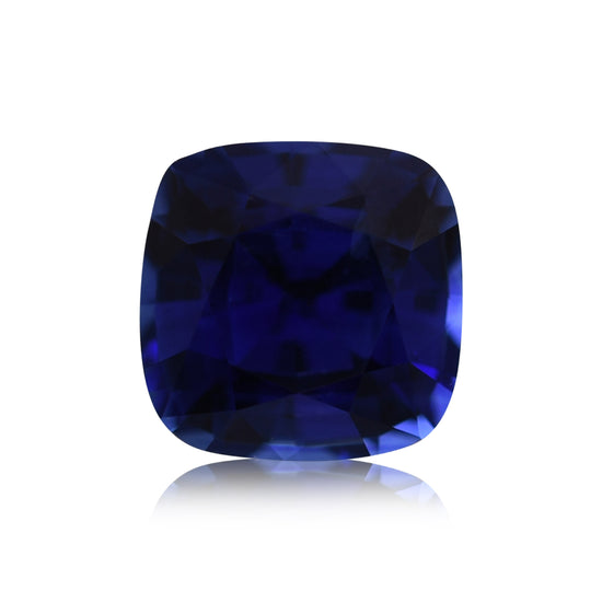 0.77 Carat Blue SRI LANKAN Cushion Sapphire