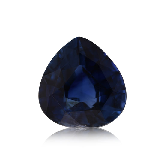 1.37 Carat Blue SRI LANKAN Heart Sapphire
