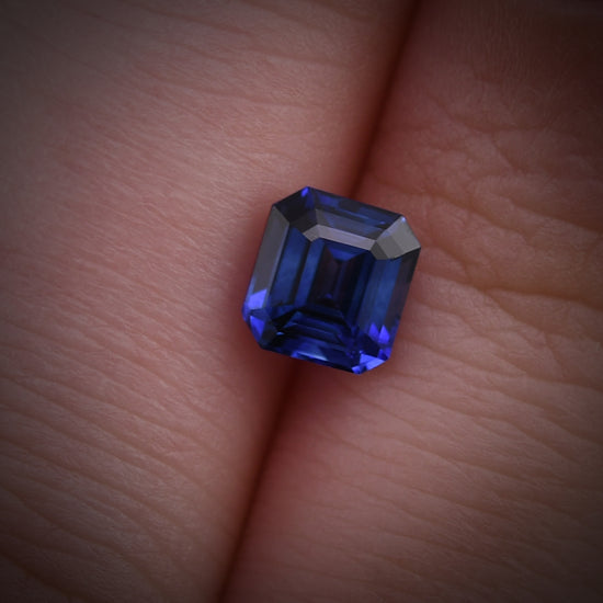 1.29 Carat Blue SRI LANKAN Emerald Sapphire