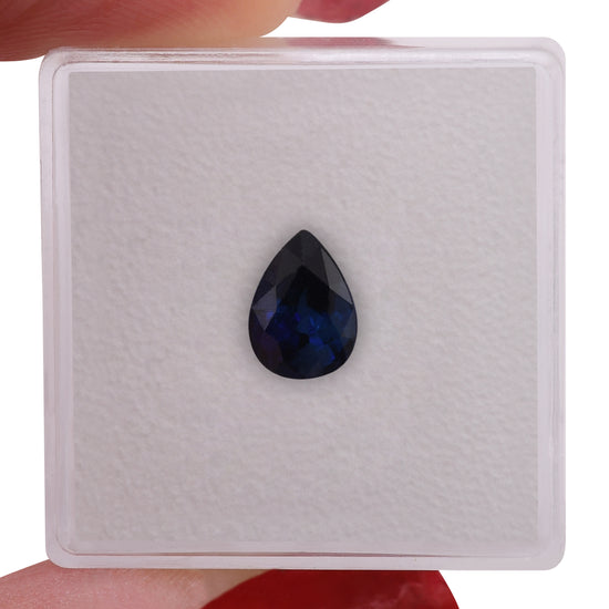 1.86 Carat Blue SRI LANKAN Pear Sapphire