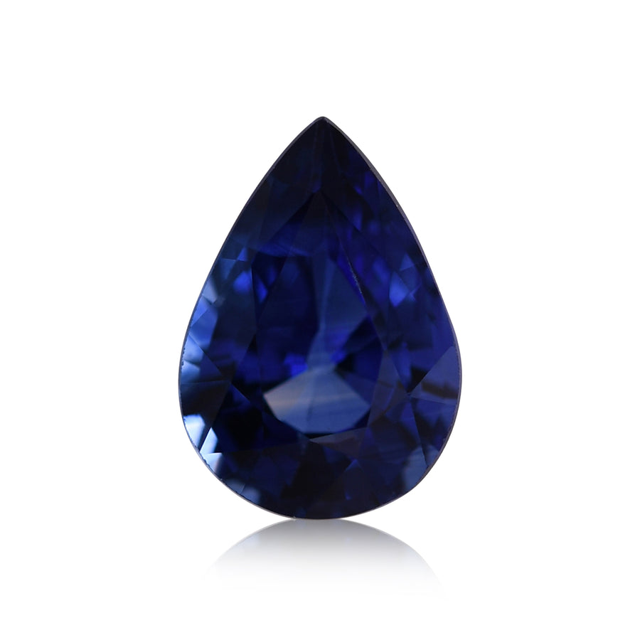 0.93 Carat Blue SRI LANKAN Pear Sapphire