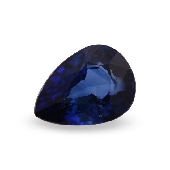 0.87 Carat Blue SRI LANKAN Pear Sapphire