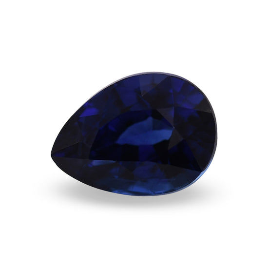 1.30 Carat Blue SRI LANKAN Pear Sapphire