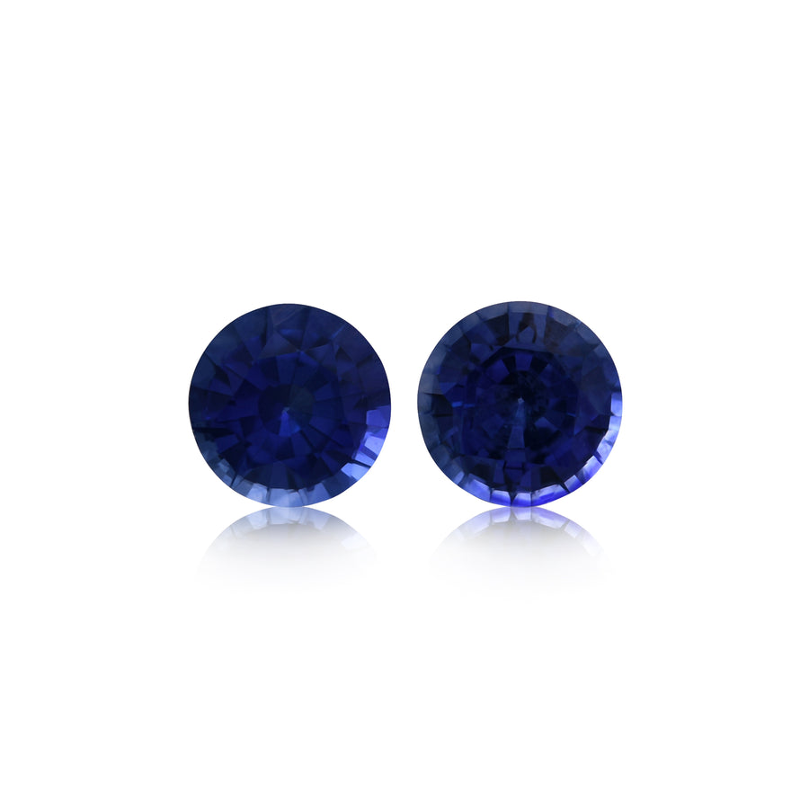 2.02 Carat Blue SRI LANKAN Round Sapphire