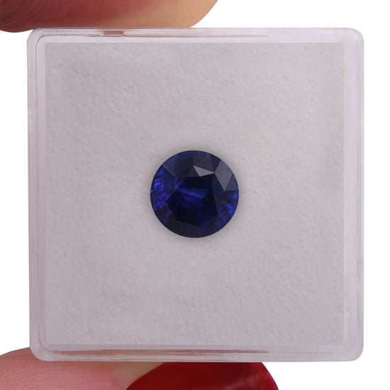 2.38 Carat Blue SRI LANKAN Round Sapphire