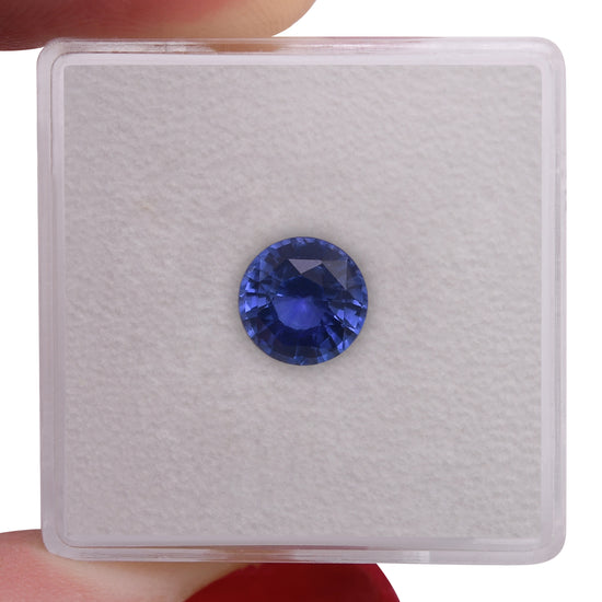 1.53 Carat Blue SRI LANKAN Round Sapphire