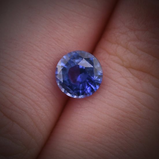 1.53 Carat Blue SRI LANKAN Round Sapphire