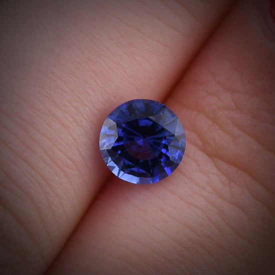 1.61 Carat Blue SRI LANKAN Round Sapphire