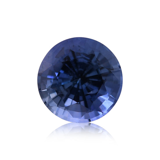0.97 Carat Blue SRI LANKAN Round Sapphire