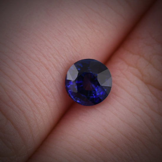 1.16 Carat Blue SRI LANKAN Round Sapphire