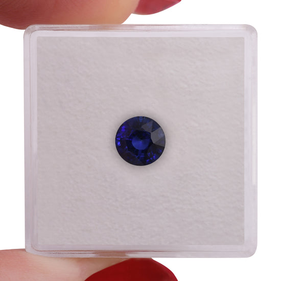 1.16 Carat Blue SRI LANKAN Round Sapphire
