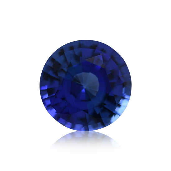 0.92 Carat Blue SRI LANKAN Round Sapphire