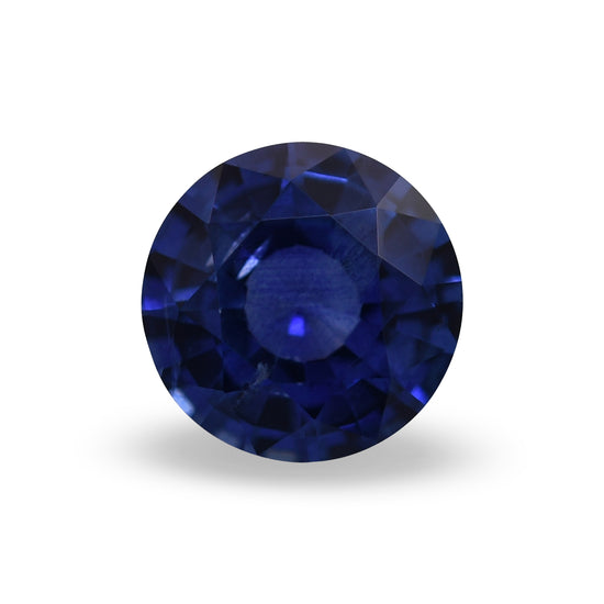 0.88 Carat Blue SRI LANKAN Round Sapphire