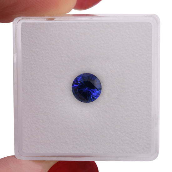 1.07 Carat Blue SRI LANKAN Round Sapphire