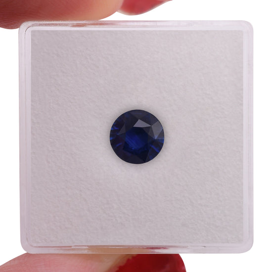 1.21 Carat Blue SRI LANKAN Round Sapphire