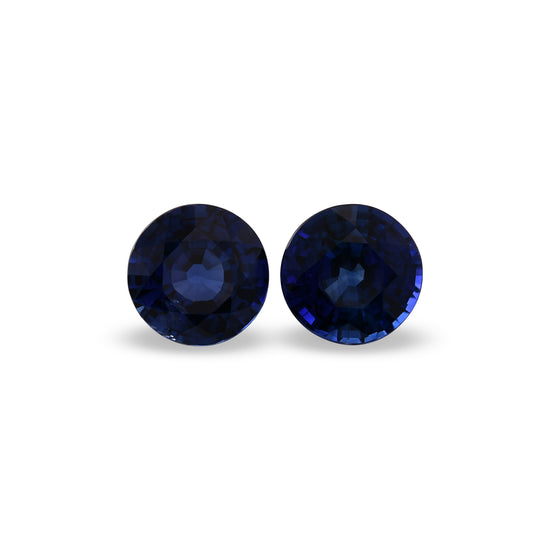 2,57 Karat blauer SRI LANKAN Runder Saphir