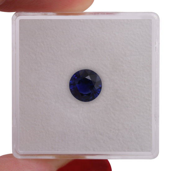 1.30 Carat Blue SRI LANKAN Round Sapphire