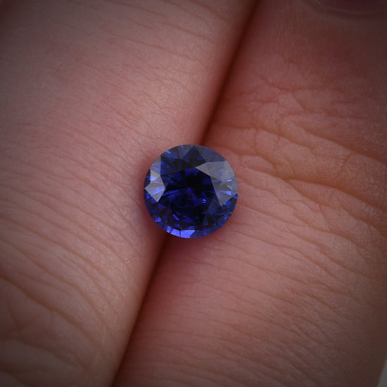 1.02 Carat Blue SRI LANKAN Round Sapphire