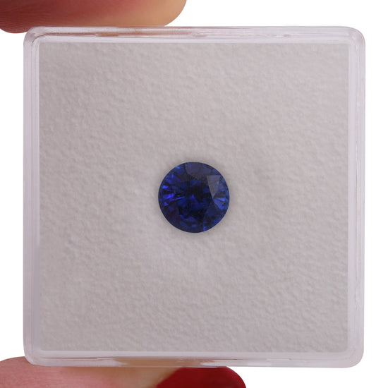 1.02 Carat Blue SRI LANKAN Round Sapphire