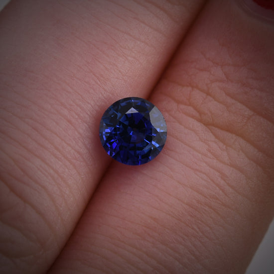 1.19 Carat Blue SRI LANKAN Round Sapphire