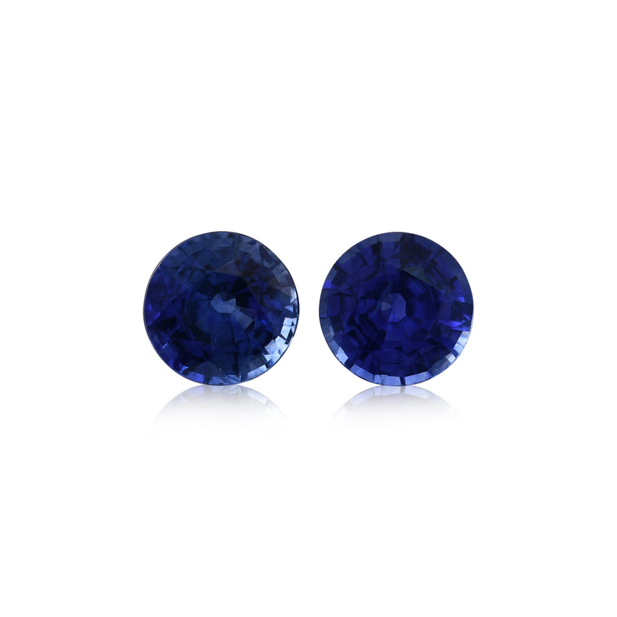 1.90 Carat Blue SRI LANKAN Round Sapphire