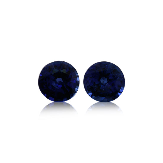 1.82 Carat Blue SRI LANKAN Round Sapphire