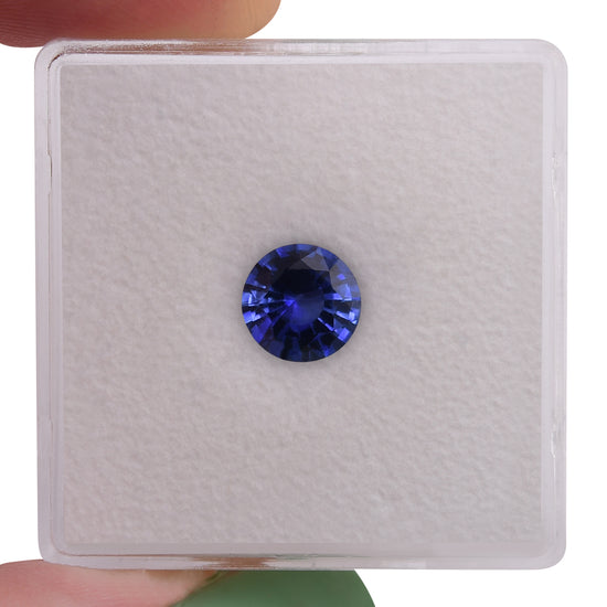 1.03 Carat Blue SRI LANKAN Round Sapphire