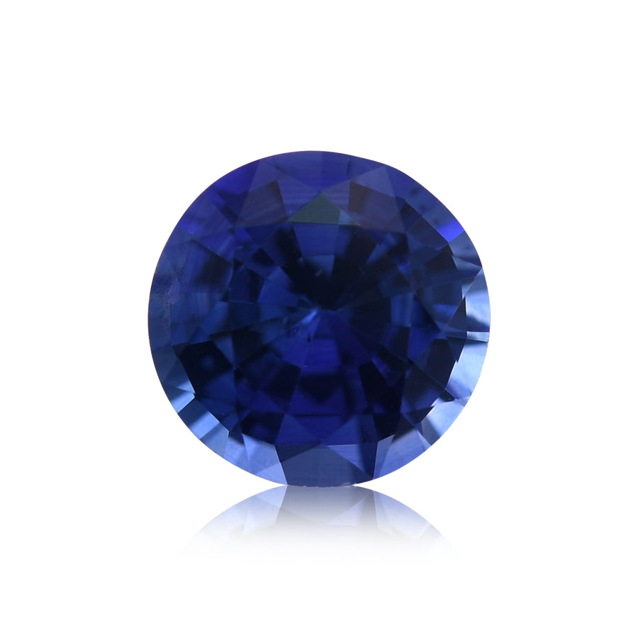 Zaffiro Rotondo Blu, 1,02 carati, dello SRI LANKA