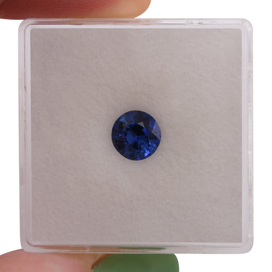 1.04 Carat Blue SRI LANKAN Round Sapphire