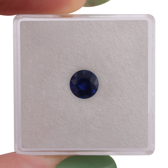 0.98 Carat Blue SRI LANKAN Round Sapphire