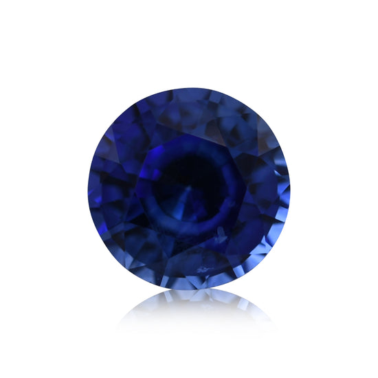 0.96 Carat Blue SRI LANKAN Round Sapphire