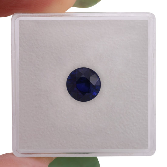 1.75 Carat Blue SRI LANKAN Round Sapphire