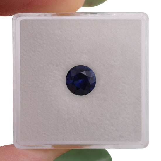 1.35 Carat Blue SRI LANKAN Round Sapphire