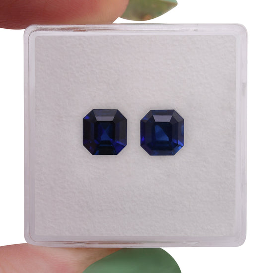 Zaffiro Smeraldo Blu dello SRI LANKA da 1,97 Carati GRS