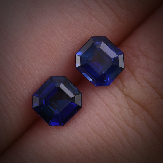 Zaffiro Smeraldo Blu dello SRI LANKA da 1,97 Carati GRS