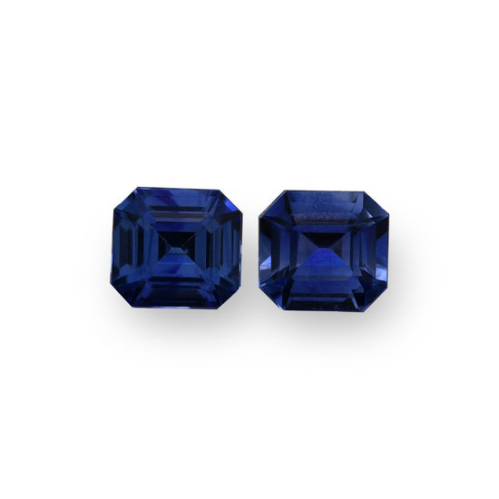 2,06 Karat blauer sri-lankischer Smaragdsaphir (GRS)