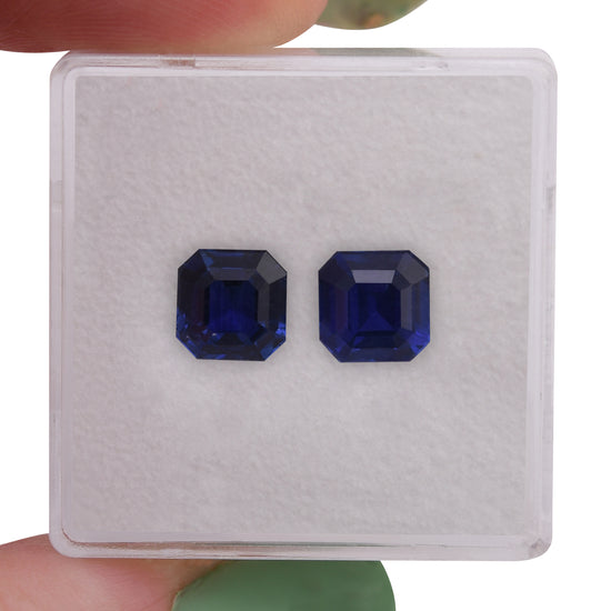 3.25 Karat Blauer SRI LANKAN Smaragd Saphir GRS