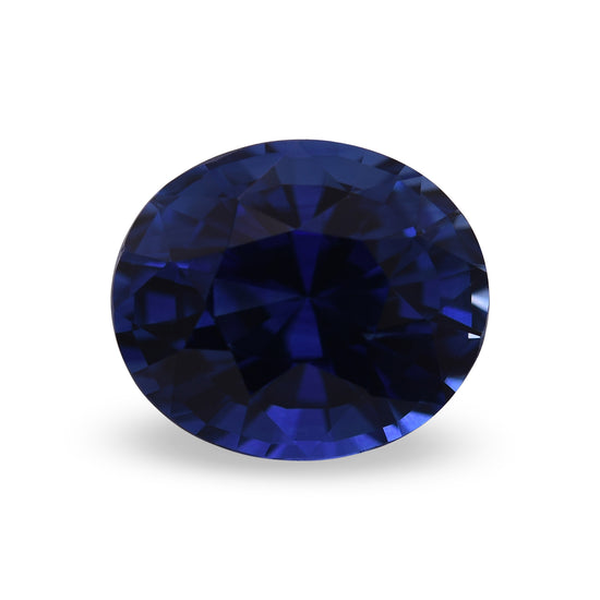 5.46 Carat Blue SRI LANKAN Oval Sapphire CD