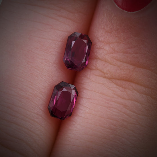 1,32 Karat roter BURMESISCHER Smaragd-Rubin