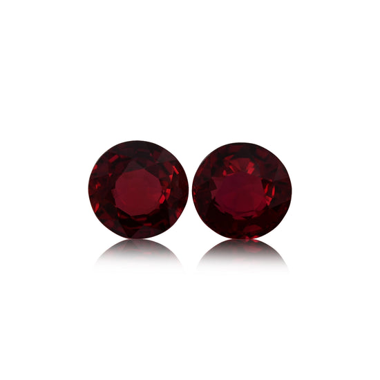 1.17 Carat Red MOZAMBICAN Round Ruby
