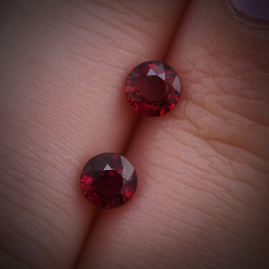 1,16 Karat Roter MOZAMBIKANISCHER runder Rubin