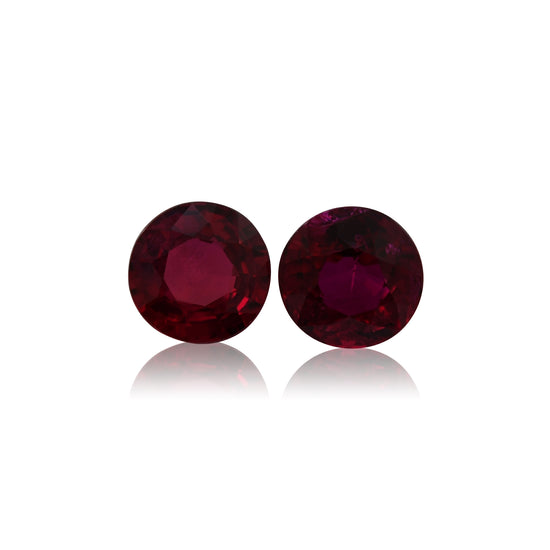 1.16 Carat Red MOZAMBICAN Round Ruby