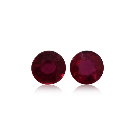 1.41 Carat Red MOZAMBICAN Round Ruby