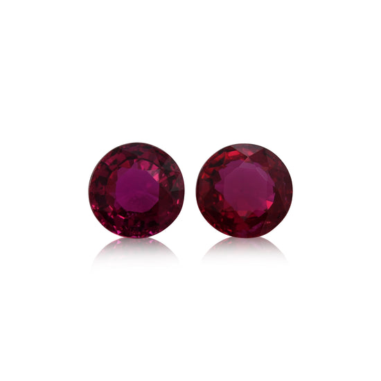 1.45 Carat Red MOZAMBICAN Round Ruby