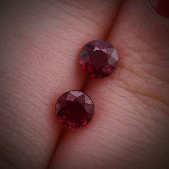 Rubino Tondo Mozambicano Rosso da 1,49 Carati