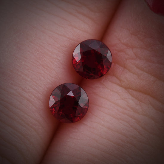 Rubino Tondo del MOZAMBICO Rosso da 2,08 Carati