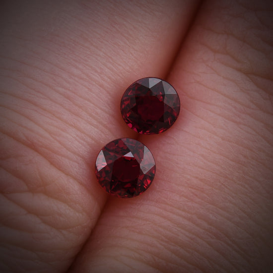 Rubino Rosso Mozambicano Rotondo da 1,74 Carati