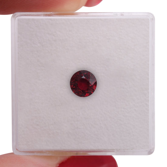 Rubino Rosso Mozambicano Rotondo da 1,74 Carati