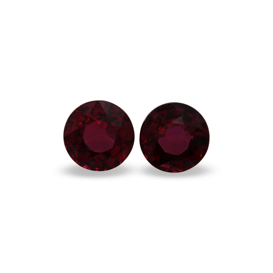 Rubino Rosso Mozambicano Rotondo da 1,74 Carati